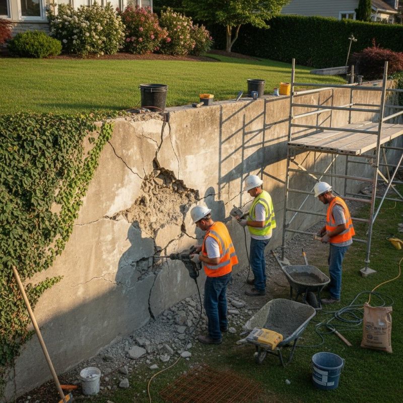 Retaining Wall Repair