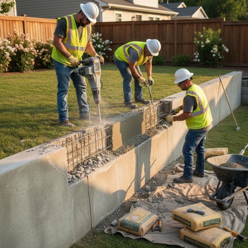Retaining Wall Repair