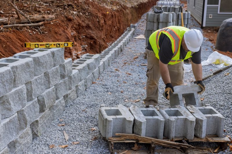 Retention Wall Construction