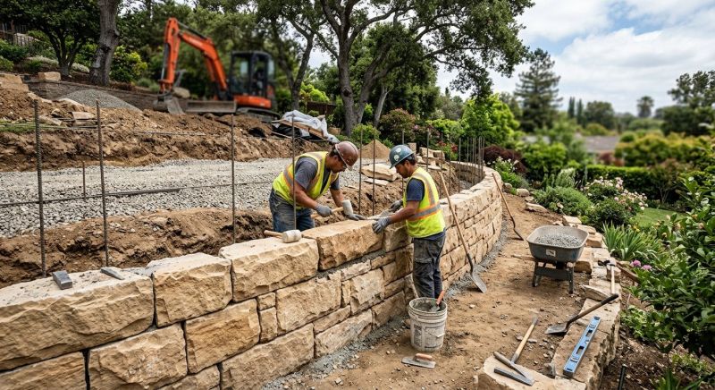 Hardscape Wall Construction in Volusia County, FL