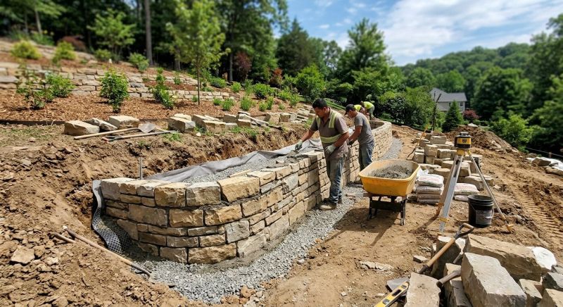 Hardscape Wall Construction in Melbourne, FL