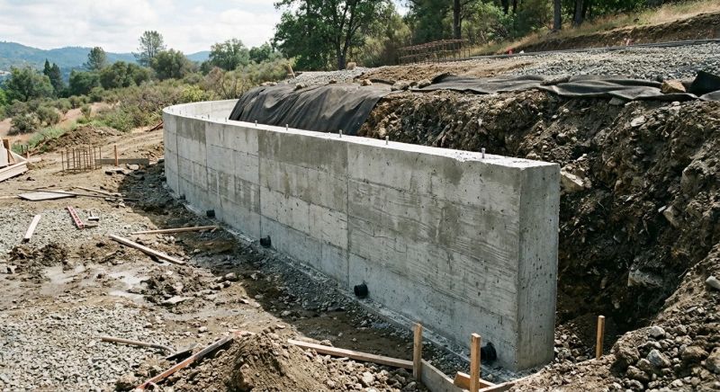 Retention Wall Construction in Brevard County, FL