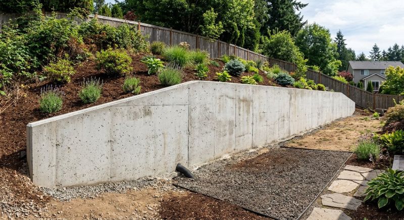 Retention Wall Construction in Aiken, SC